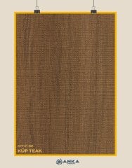 Küp Teak Pvc Kapı Folyosu