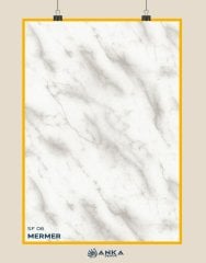 Mermer Desenli Pvc Kapı Folyosu